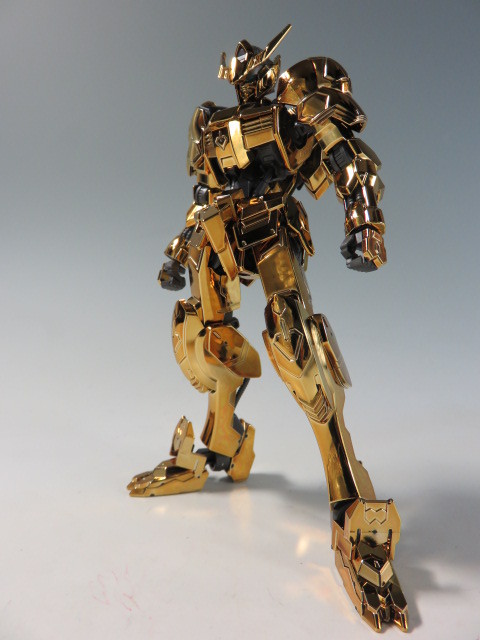 HGIBO ガンダムバルバトス ゴールドメッキVer. レビュー