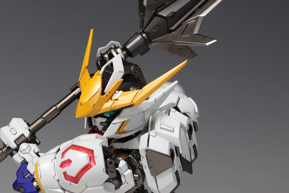 ガンプラ 完成品 MGSD ガンダムバルバトス 全塗装ウェザリング仕上げ MGSD ガンダムバルバトス 完成 : デンデロの消失