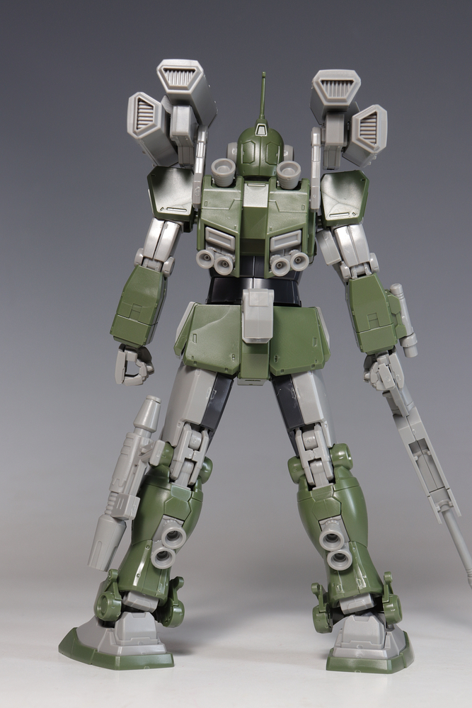 HG ジム・スナイパーカスタム （ミサイル・ランチャー装備