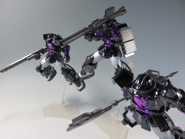 HG 高機動型ザクⅡ 黒い三連星メタリックVer. レビュー