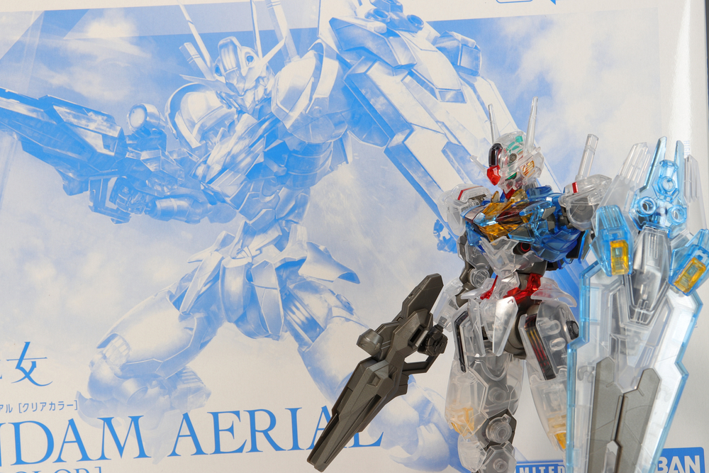 HG ガンダムエアリアル ［クリアカラー］ : デンデロの消失