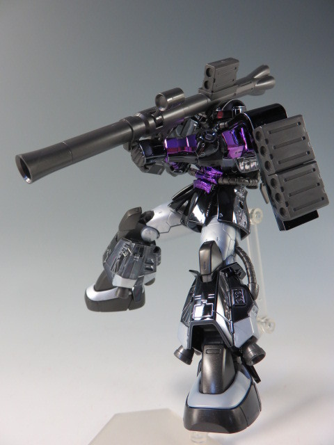 HG 高機動型ザクⅡ 黒い三連星メタリックVer. レビュー