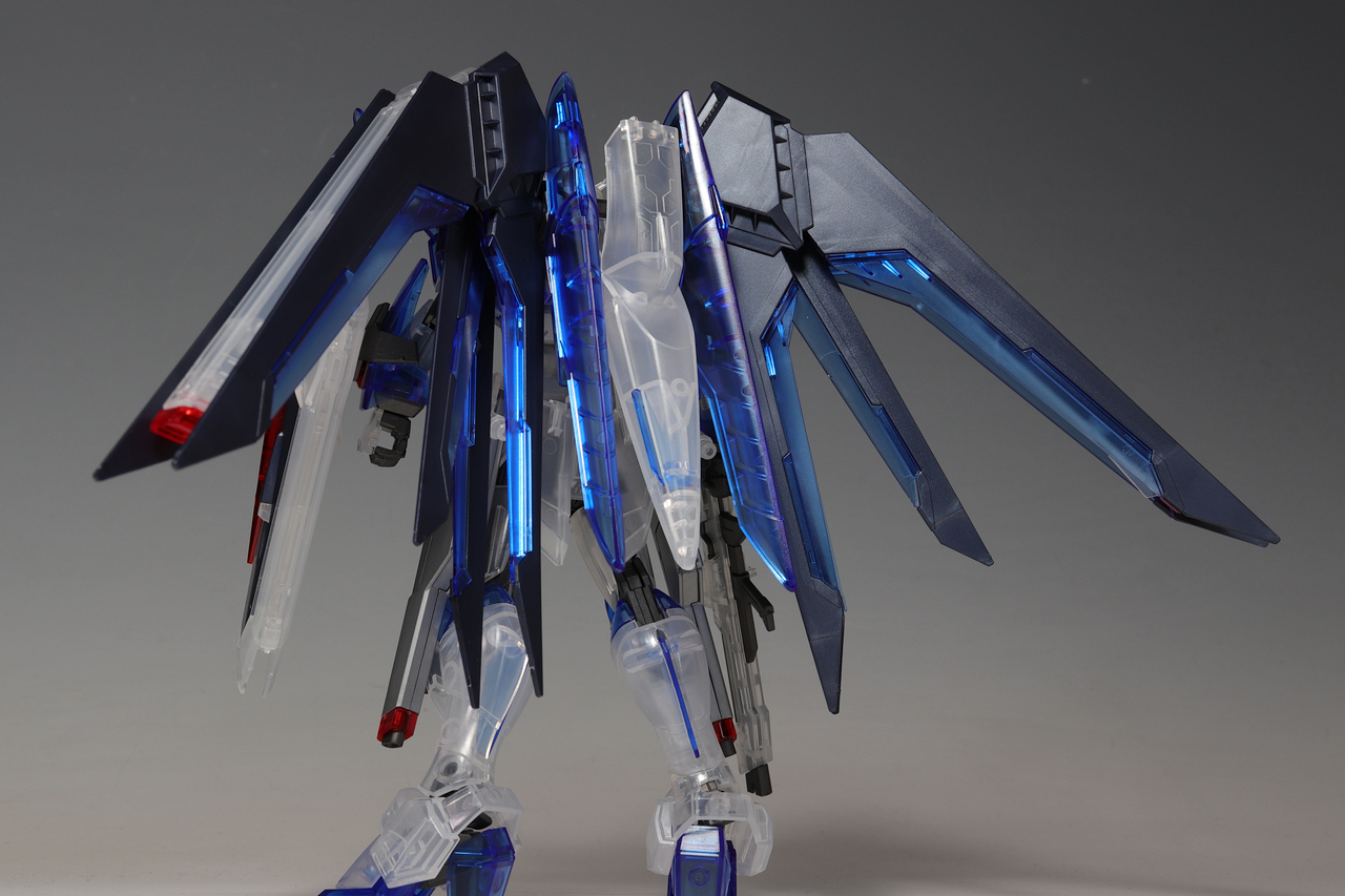 HG ライジングフリーダムガンダム［クリアカラー］ : デンデロの消失