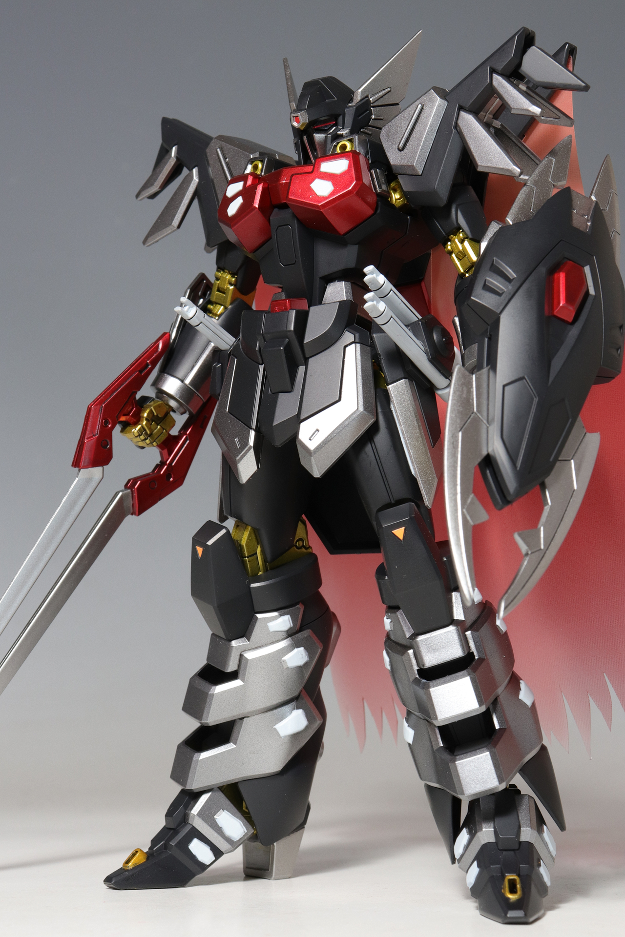 HG ブラックナイトスコードシヴァ 完成 : デンデロの消失 HG ブラックナイトスコードシヴァ 完成 : デンデロの消失