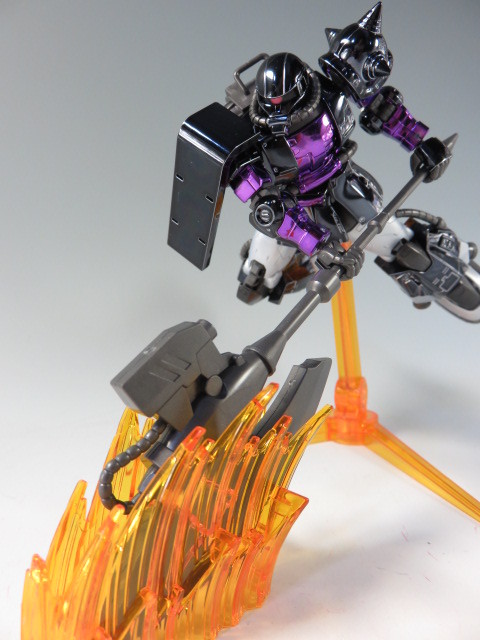 HG 高機動型ザクⅡ 黒い三連星メタリックVer. レビュー