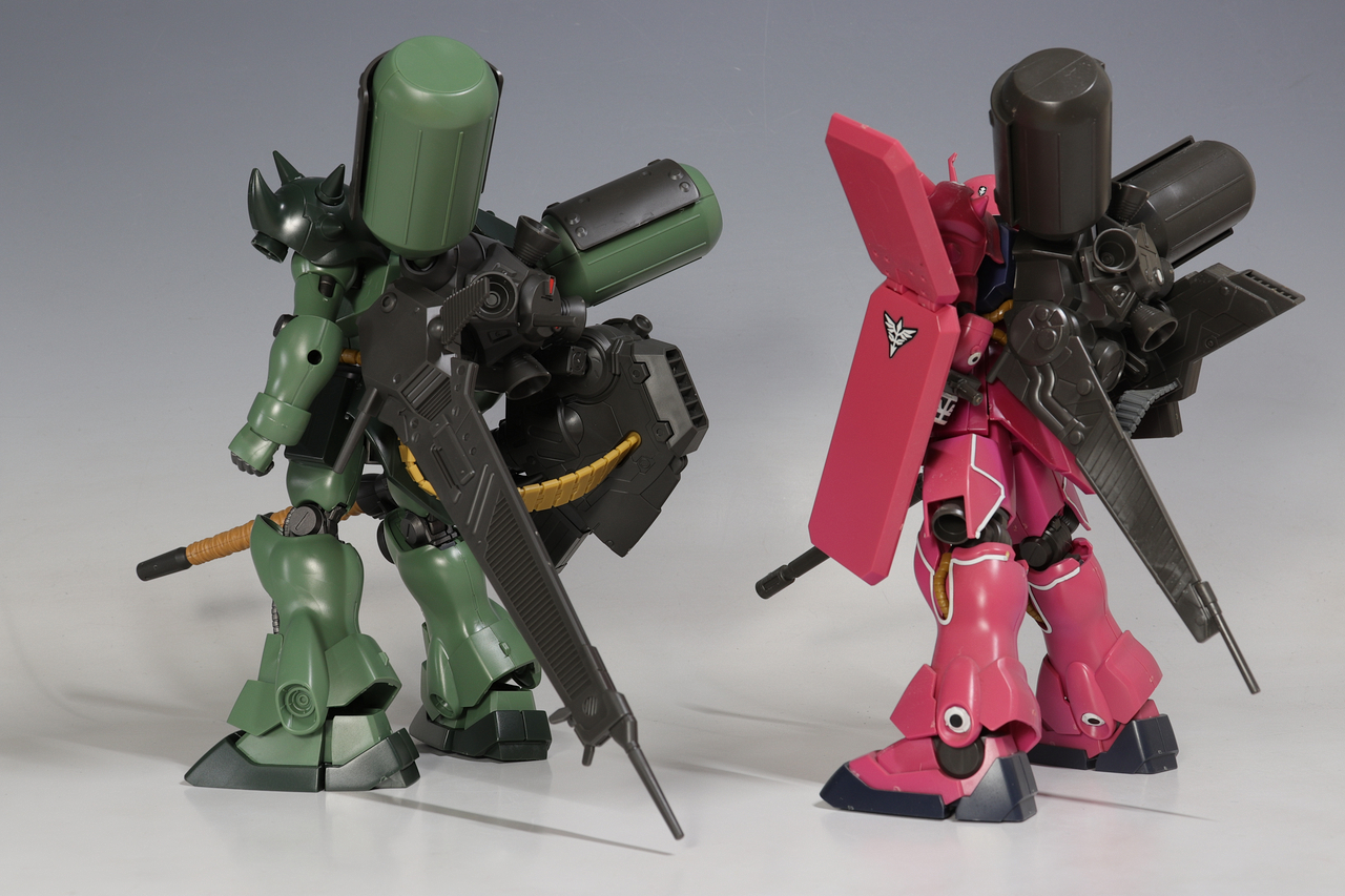 HG 1/144 ギラ・ドーガ(重武装仕様) ２箱 HG 1/144 ギラ・ドーガ(重武装仕様) − 商品情報｜THE GUNDAM BASE