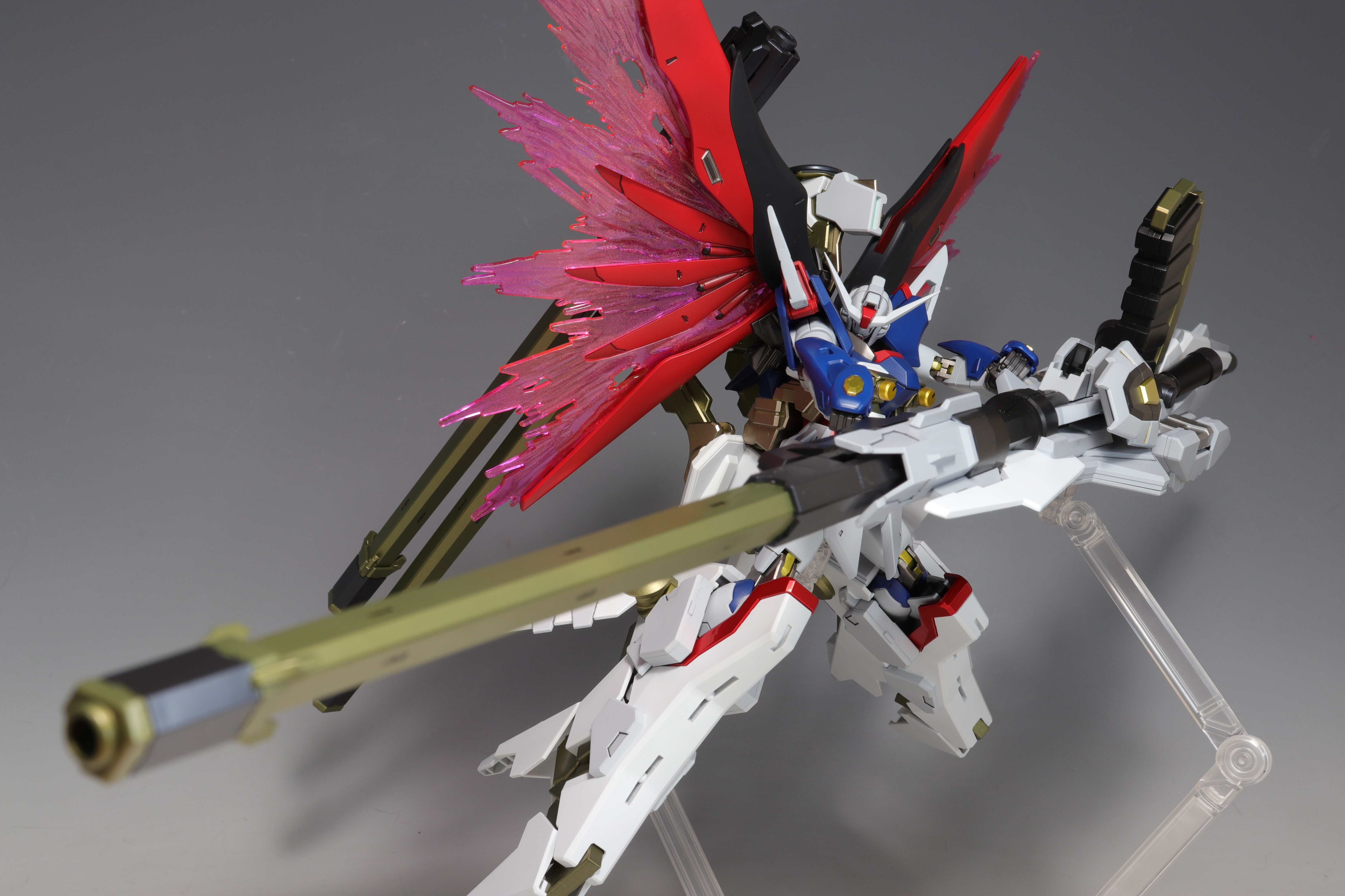 HG デスティニーガンダム SpecII ＋ ゼウスシルエット 塗装/完成