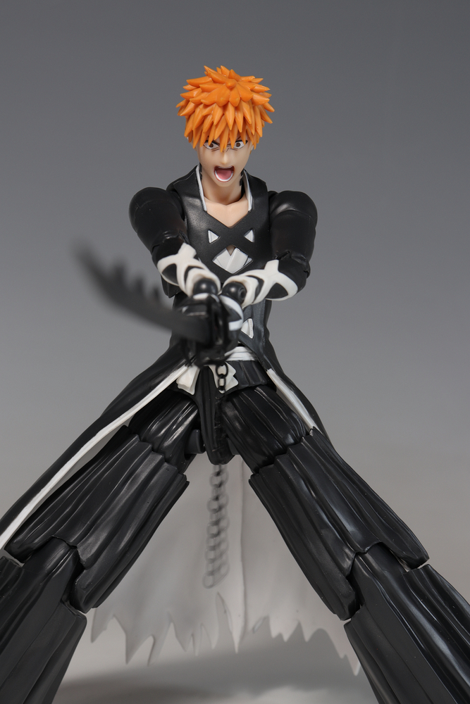 S.H.フィギュアーツ 黒崎一護 -天鎖斬月- : デンデロの消失