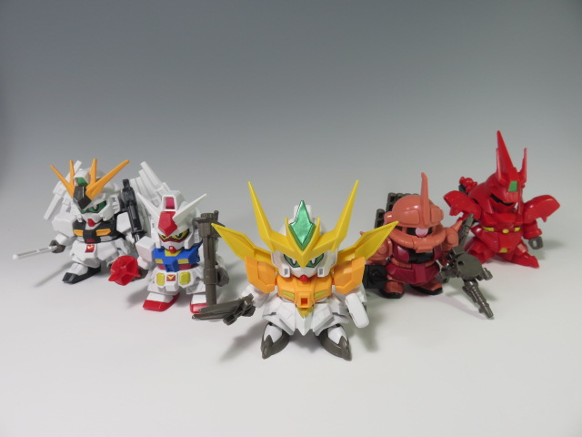 ミニプラ スーパーショックガンダム レビュー(その2) : デンデロの消失