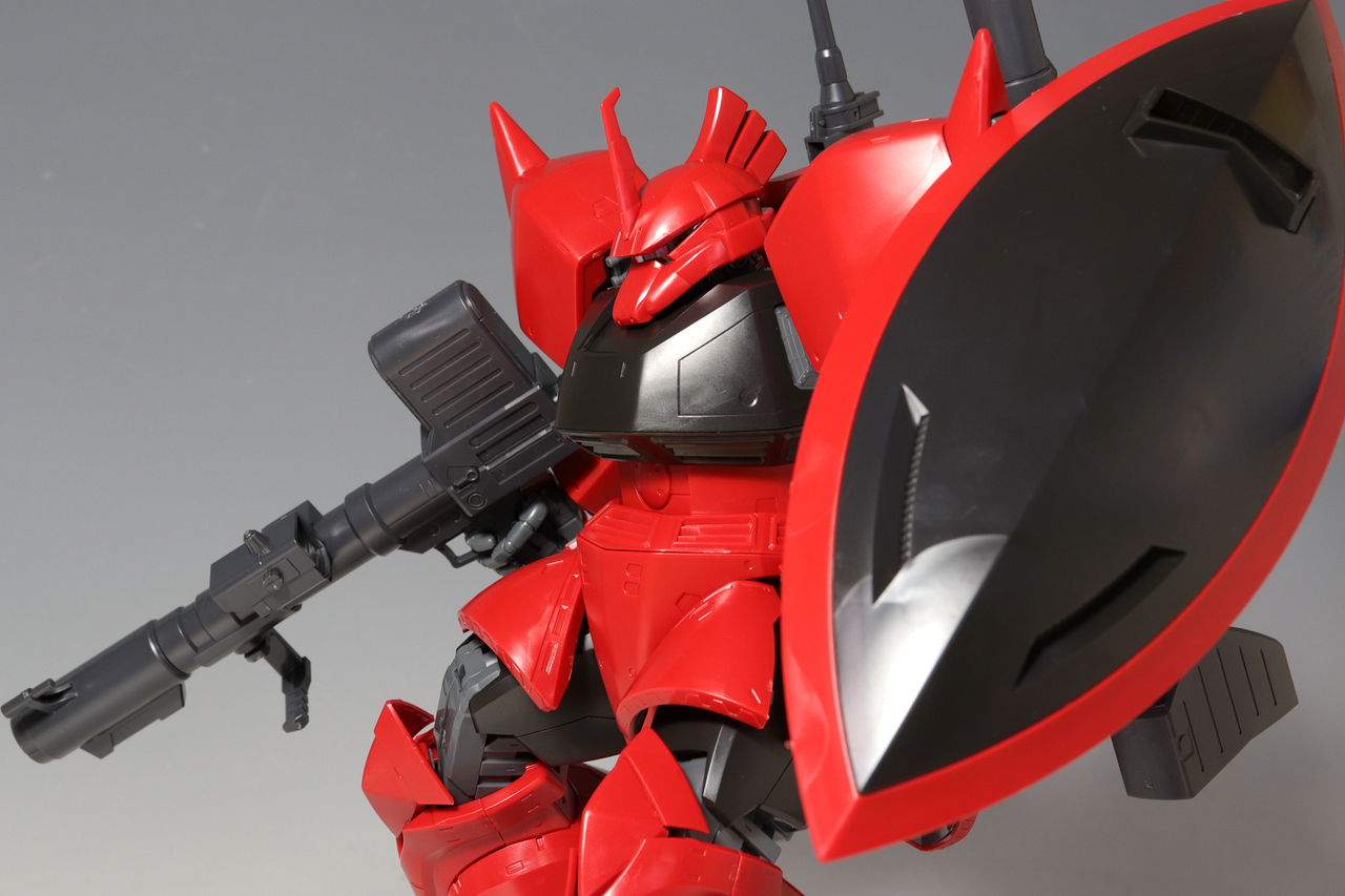 MG ジョニー・ライデン専用ゲルググ レビュー - ガンプラの山を崩せ