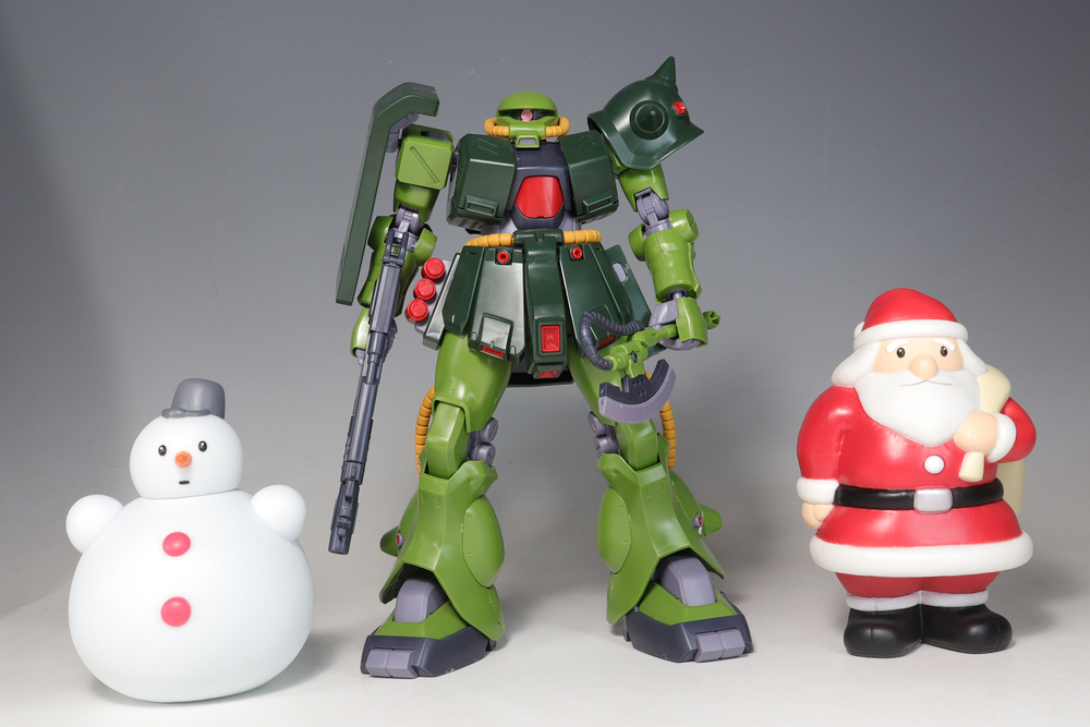 ソフビ 1/144 サンタ型アドバルーン＆スノーマン型アドバルーン