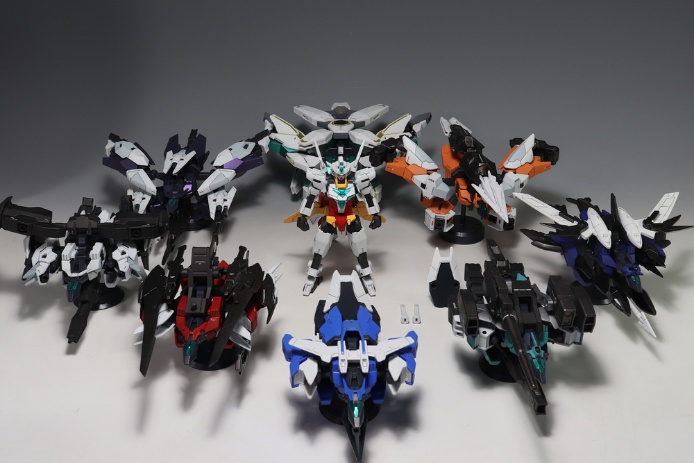 HGBF プラネッツシステム 9種 コアガンダム セット HGBD:R コアガンダム&プラネッツシステム＋α 完成編 : デンデロの消失