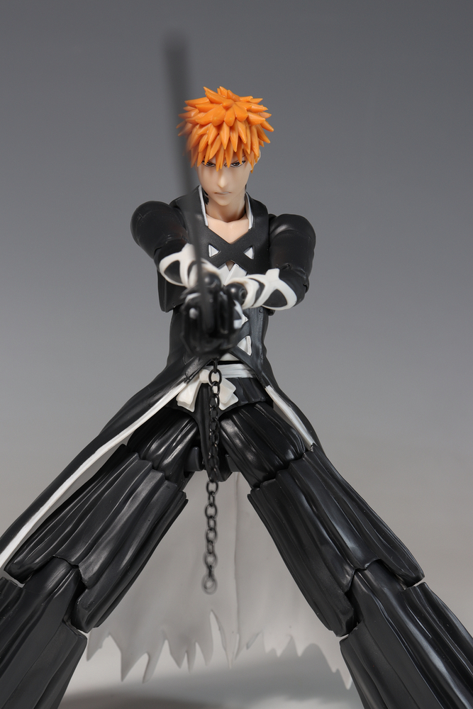 S.H.フィギュアーツ 黒崎一護 -天鎖斬月- : デンデロの消失