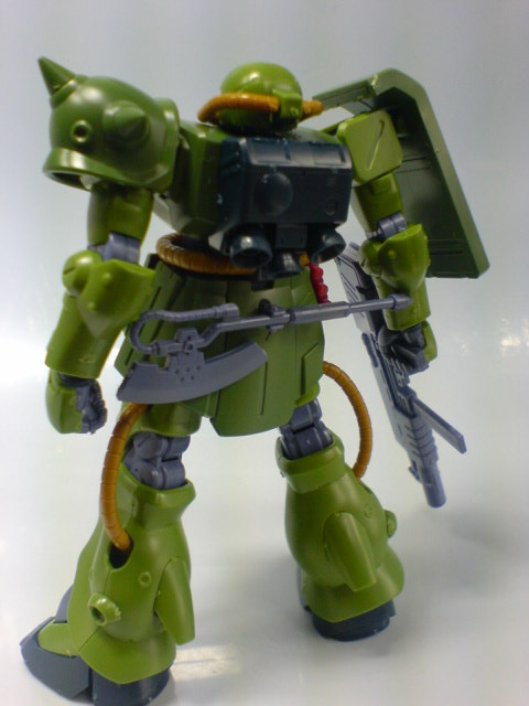 Hguc ザク 改 レビュー デンデロの消失