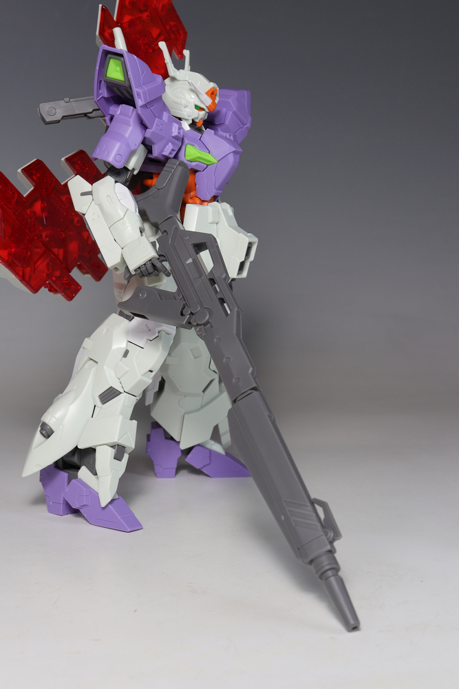 HGムーンガンダム ロング ライフル装備 RG ジオング(クリアカラー)