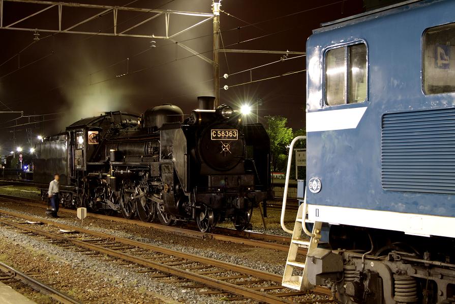 2011年5月22日 C58-363号機交番検査回送 ③ : 電気屋の鉄道資料館