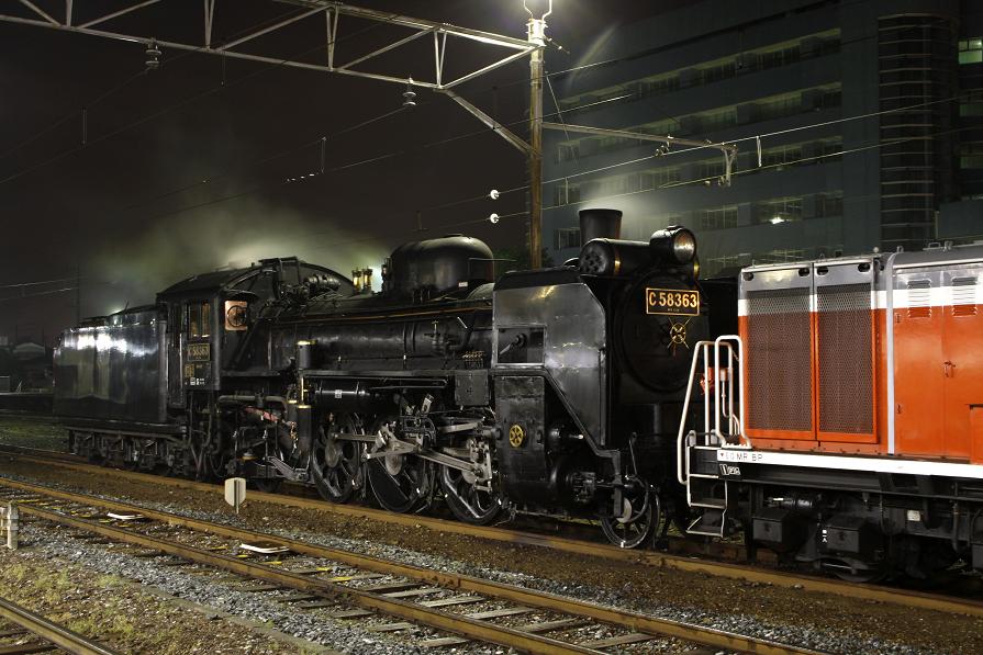 2011年5月22日 C58-363号機交番検査回送 ⑥ : 電気屋の鉄道資料館