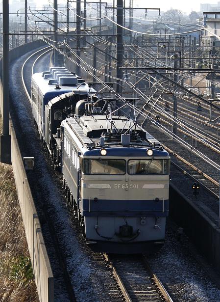 高崎線内SL(C58-363)回送 その1「熊・タ」 : 電気屋の鉄道資料館
