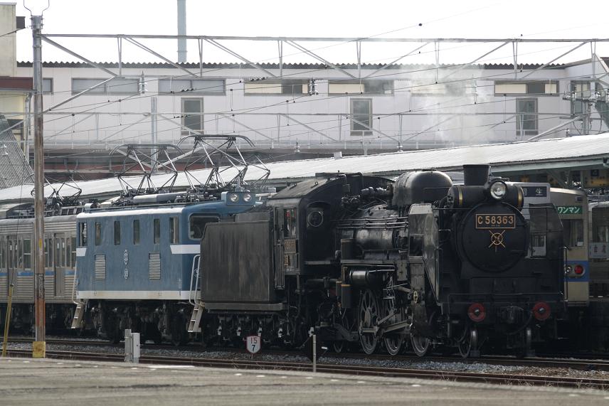 2010年3月15日 C58-363号機 秩父鉄道内回送(寄居~広瀬川原) その1 : 電気屋の鉄道資料館