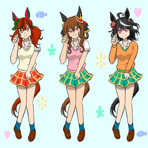 ウマ娘がひっくり返った虫ダンスを踊ってみた