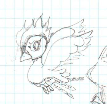 火の鳥のディフォルメイラストを描いてみた エレキャットの電撃ブログ