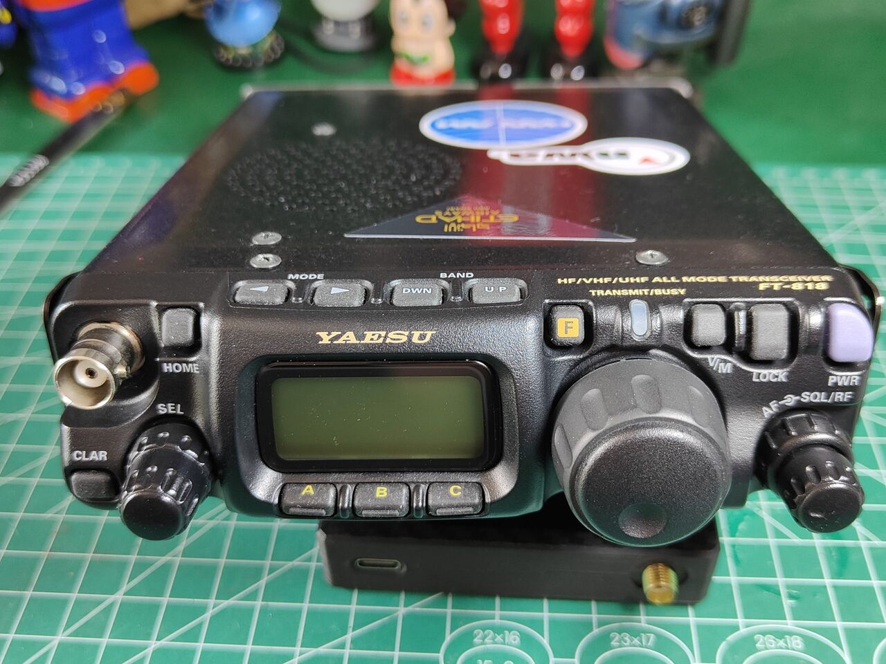 FT-818ND がやってきた！ : 電波竿の遊び後時々絵日記-livedoor
