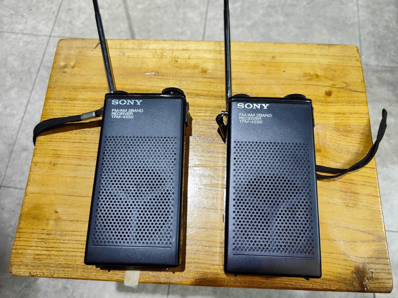 1976年購入の未使用機SONY TFM-4500が届いた。 : 電波竿の遊び後