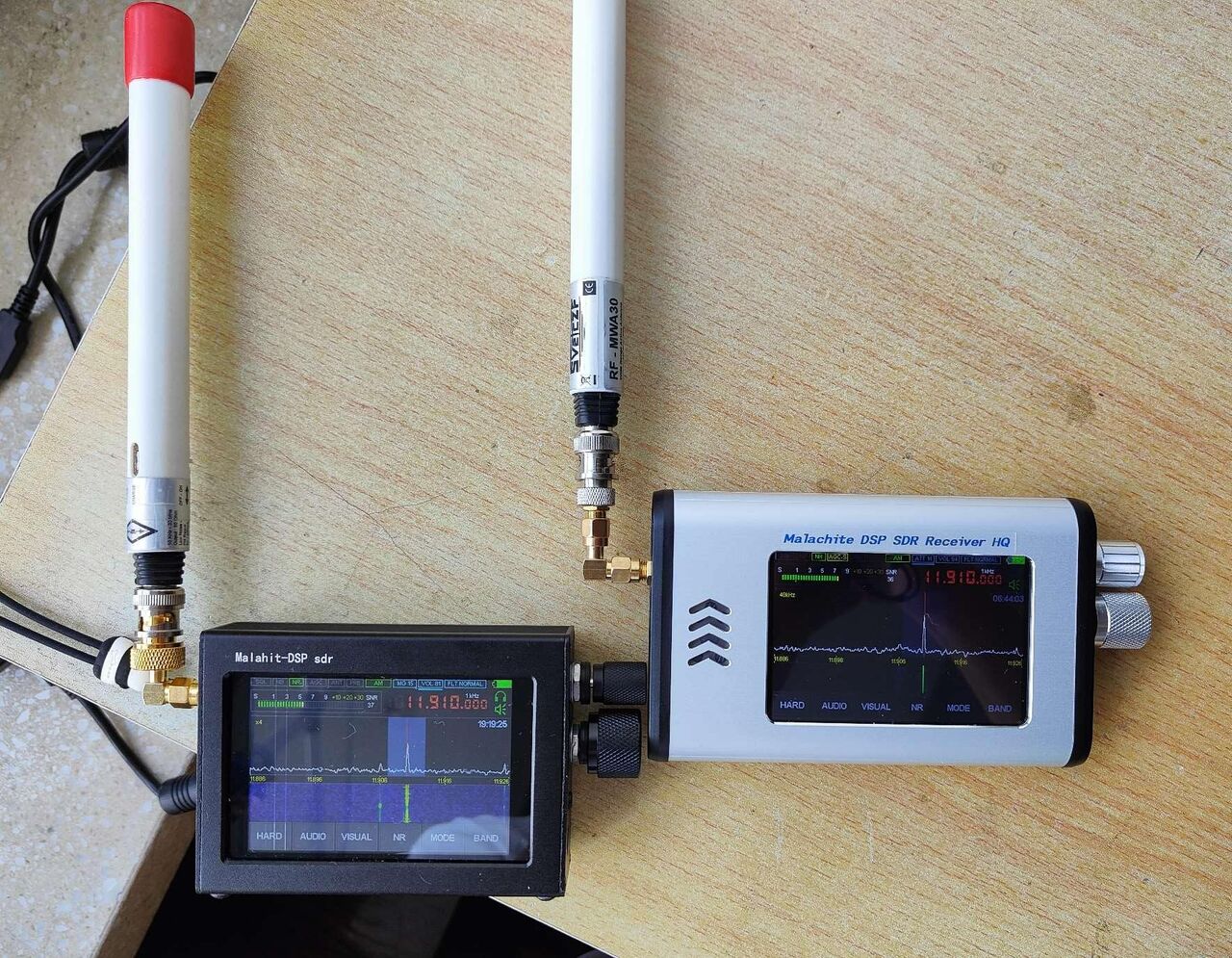 MalaChite DSP SDR HQとOriginal機の聴き比べ : 電波竿の遊び後 MalaChite DSP SDR HQとOriginal機の聴き比べ : 電波竿の遊び後