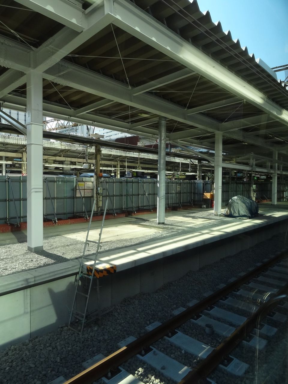 Jr品川駅4番線工事 レール Kq倶楽部