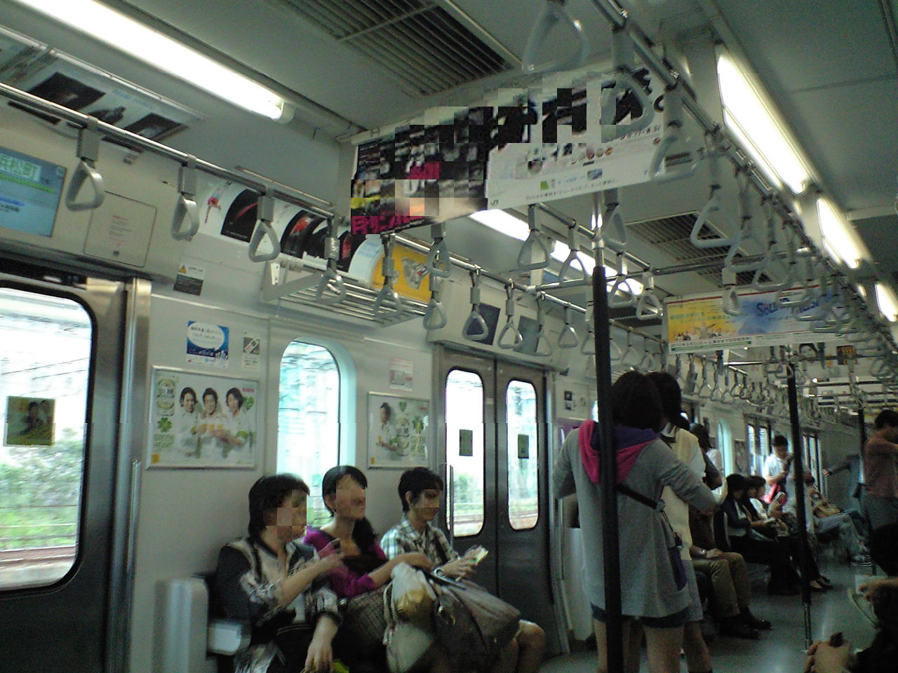 山手線の6扉車 : レール＆KQ倶楽部