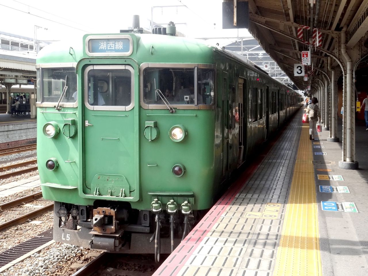 湖西線レール JR西日本湖西線113系～かぶりつき見聞～ : レール＆KQ倶楽部