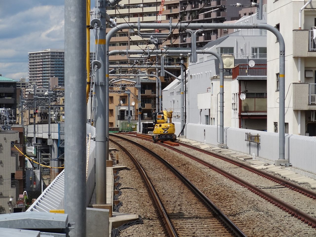 ちょっと見京急蒲田駅周辺高架化工事 6 レール Kq倶楽部