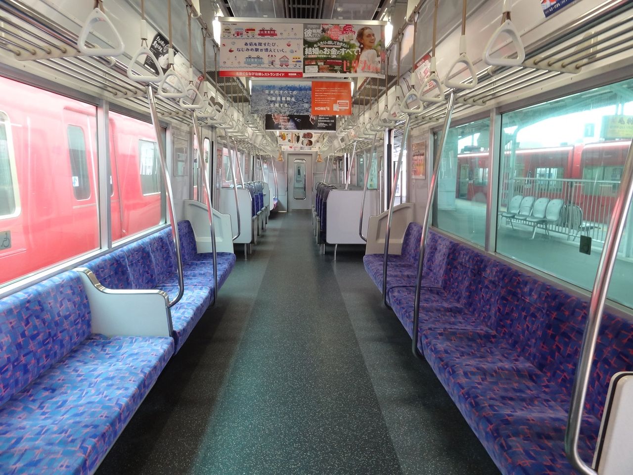 名鉄2200系一般車（あの電車の車内を見よう） : レール＆KQ倶楽部