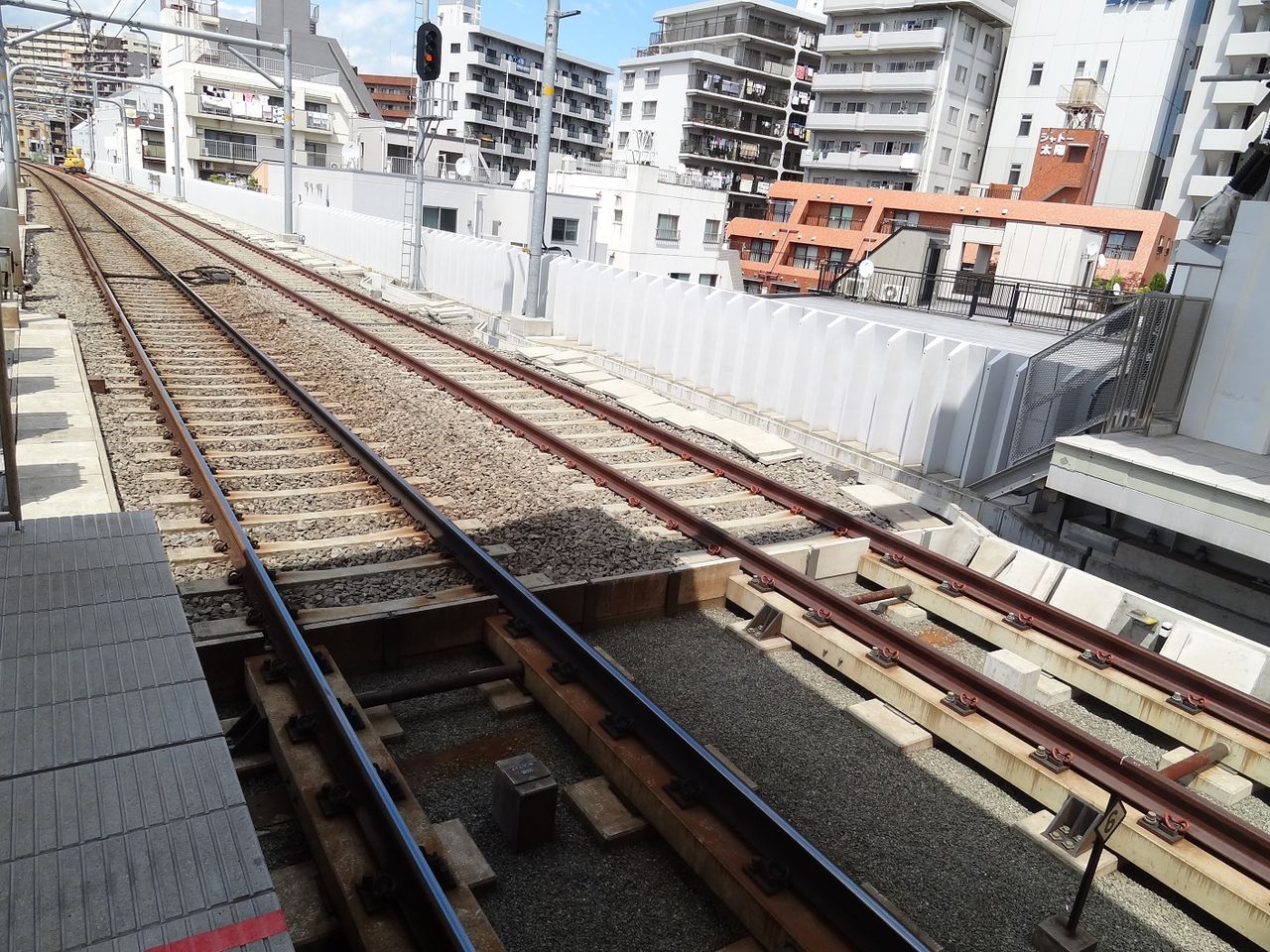 ちょっと見京急蒲田駅周辺高架化工事 6 レール Kq倶楽部
