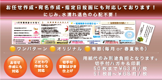ハガキ作成