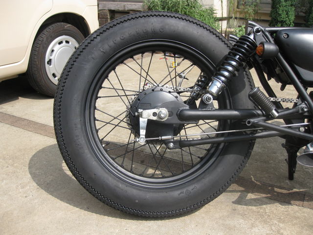 Firestone ホワイトレター18インチ バイク用タイヤ 【公式通販】