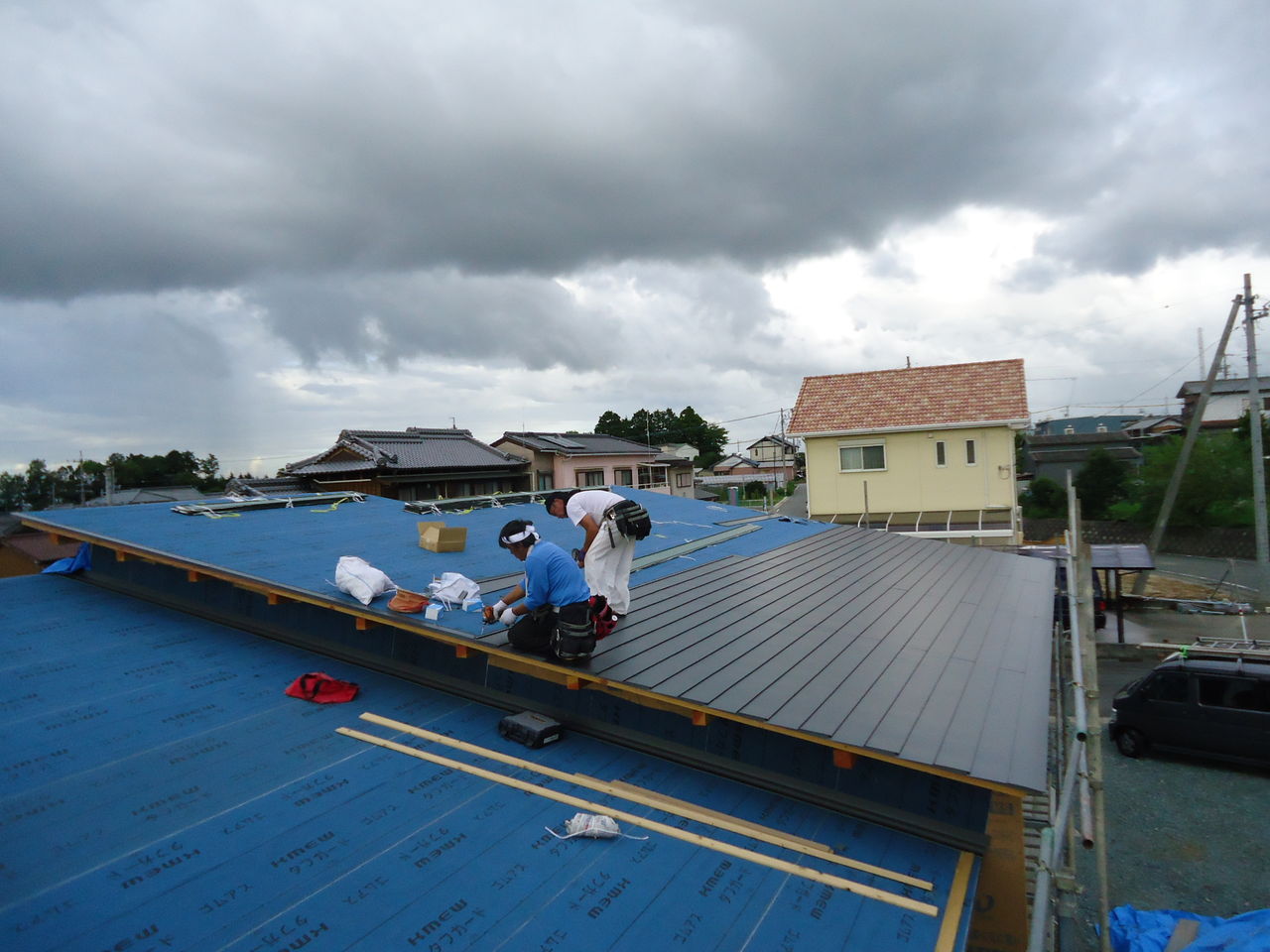 銀黒ガルバ デプロホームブログ