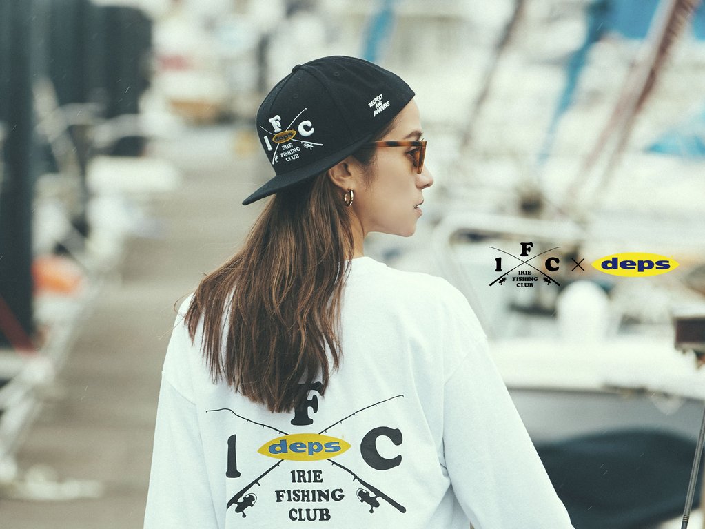 IRIE FISHING CLUB × DEPS コラボパーカー XL