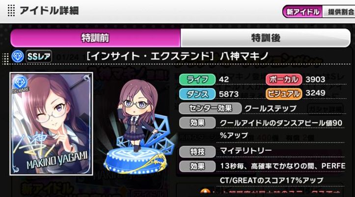 デレステ 1月19日ガシャ Ssr 八神マキノ Sr 槙原志保 デレマス アイドルマスターシンデレラガールズまとめサイト