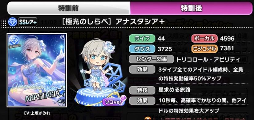 デレステ 10月31日ガシャ シンデレラフェス限定アイドル アナスタシア デレマス アイドルマスターシンデレラガールズまとめサイト デレステ 10月31日ガシャ シンデレラフェス限定アイドル アナスタシア デレマス アイドルマスターシンデレラガールズまとめサイト