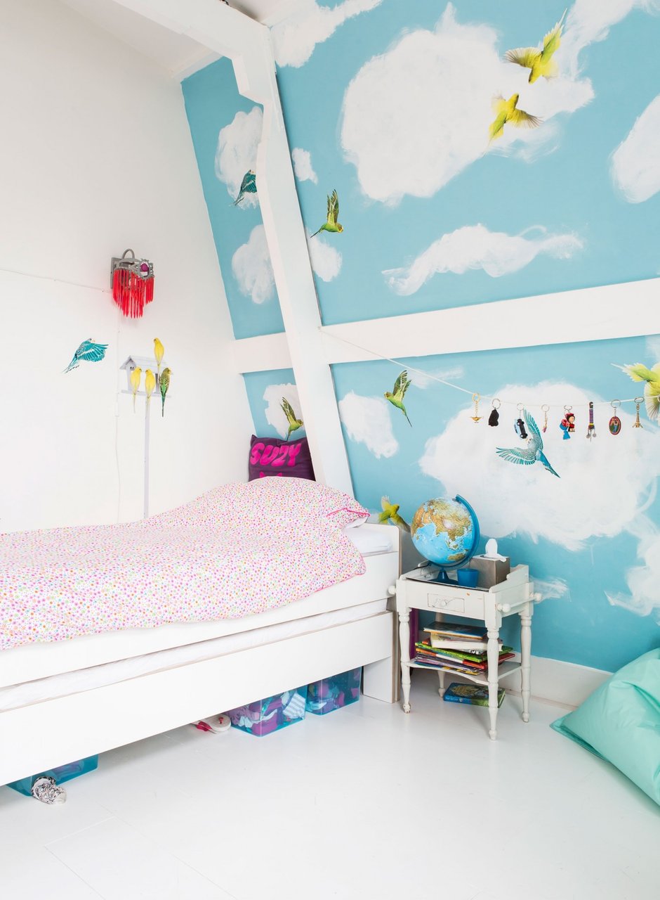 Decor File : Holland キュートなKids Room のカラフルな家