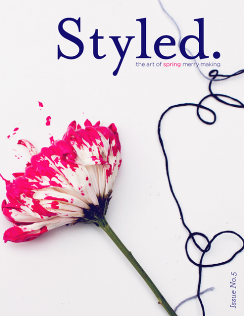 オンライン雑誌　STYLED 　ISSUE 5　春号