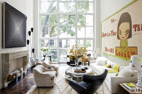NY モダンアートがCOOLなTownhouse