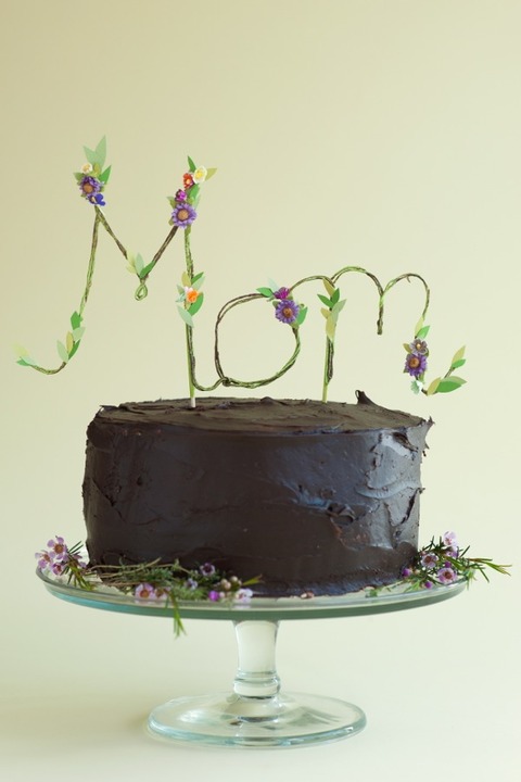 ＊DIY＊　Mother's Day　Cake Toppers