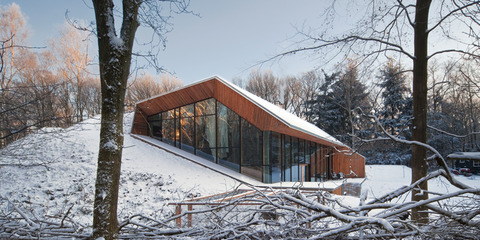 Dutch Mountain House のユニークインテリア