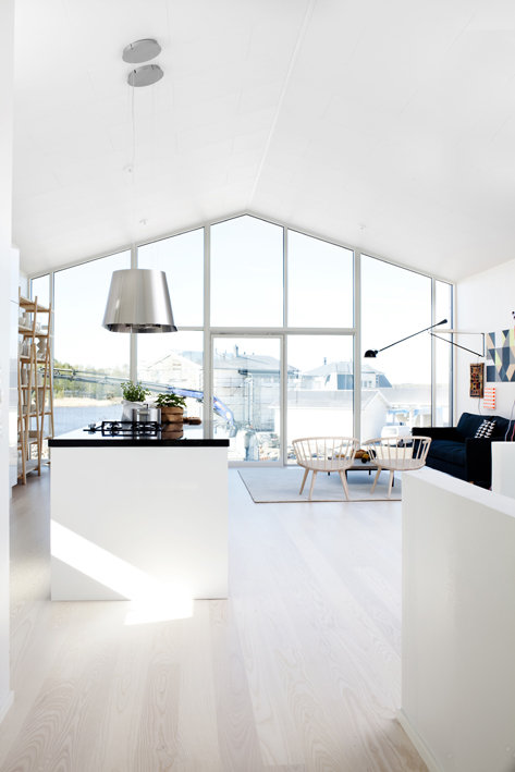 Decor File : 白と白木のナチュラルモダンインテリア