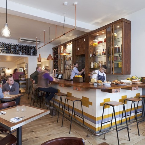 London Cafe Bar”Bistro Union"のメニューボード