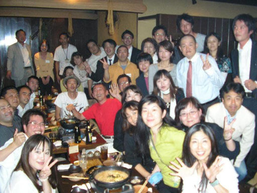 懇親会