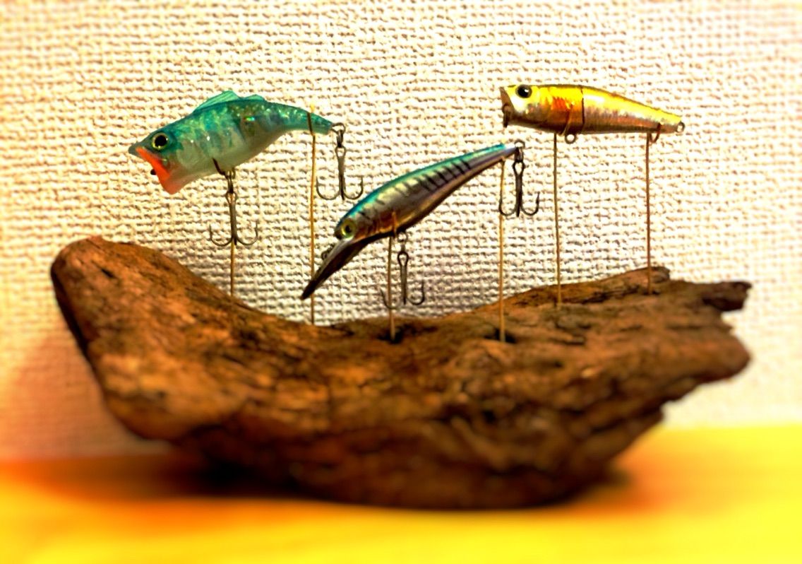 手作りルアースタンド 一期一会 Fishing Life 手作りルアースタンド 一期一会 Fishing Life
