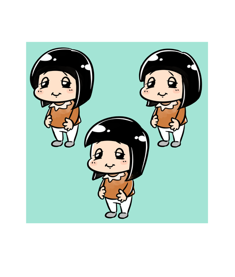 キャラデザ-わらし1